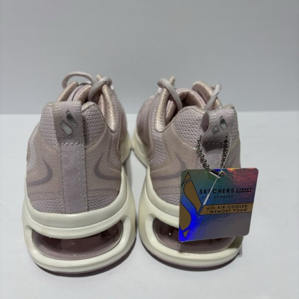 Skechers Women’s Street Tres Air Uno Glit Airy Sneakers Pink, Size 9.5 M - Picture 4 of 6